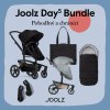 Kombinovaný kočárek JOOLZ Day5 BUNDLE SET, Space Black  + pláštěnka a adaptéry