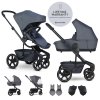EASYWALKER Set XL kočárek kombinovaný Harvey NXT s příslušenstvím Deep Blue