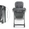 KINDERKRAFT Židlička jídelní 3v1 Tulo Grey