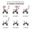 KINDERKRAFT Tříkolka Aston Rose pink
