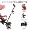 KINDERKRAFT Tříkolka Aston Rose pink