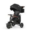 QPLAY Tříkolka Nova Deluxe 5v1 Black, 10-72 měsíců