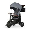 QPLAY Tříkolka Nova Deluxe 5v1 Grey, 10-72 měsíců