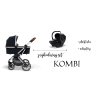 MOON kombinovaný kočárek ROCCA BASIC set KOMBI, Navy