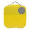 Svačinový box velký- žlutý/šedý
