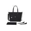 Cottonmoose taška na kočárek SHOPPER 2022, Black, černá