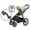 Kočárek Thule Urban Glide 4-wheel s madlem, Soft beige