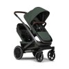 Geo3 twin komplet - Urban green - madlo Mid brown carbon  + nosítko Ergobaby AERLOOM