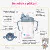 Hrneček s pítkem 4m+ (Varianta světle růžový 240 ml)