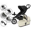 Kočárek Thule Urban Glide 3 s korbou Beige a příslušenstvím, Black