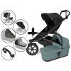 Kočárek Thule Urban Glide 3 s korbou Blue a příslušenstvím, Black
