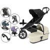Kočárek Thule Urban Glide 3 s korbou Beige a UNI příslušenstvím, Black