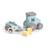 52402 3 maly zemedelsky traktor tiny farm modry