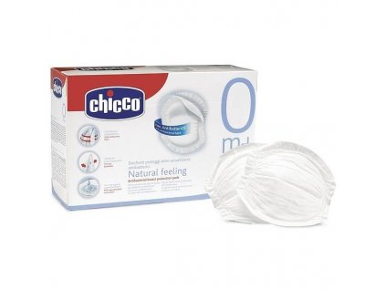 CHICCO-tampony do podprsenky antibakteriální Chicco 60ks