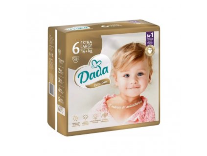 DADA Extra Care Pleny jednorázové 6 Extra Large (16 kg+) 34 ks