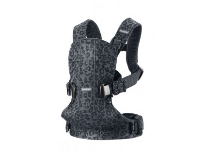 vyr 404 098078 baby carrier one air anthracite leopard 3d mesh product babybjorn up small