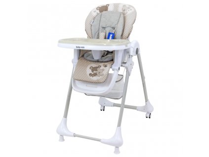 BABY MIX jídelní židlička Infant (Barva Růžová)