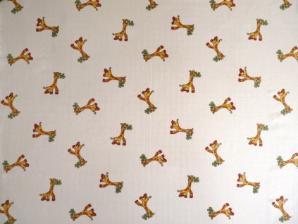 Libštátská bavlněná plena potisk 70x70
