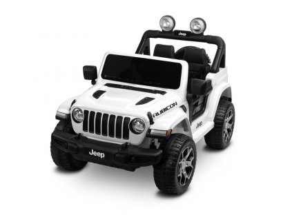 Toyz Terénní elektrické autíčko JEEP RUBICON Bílé