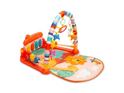 Toyz Vdělávací podložka se zvuky Zoo oranžová