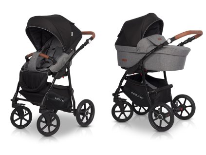 wozek dzieciecy riko basic pastel anthracite