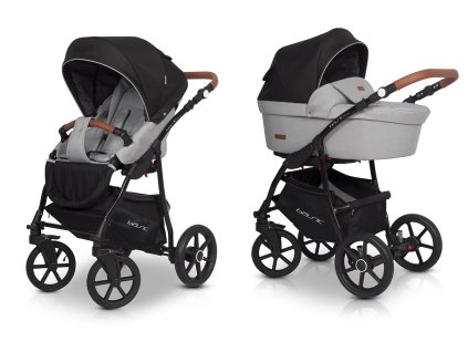 wozek dzieciecy riko basic pastel greyfox