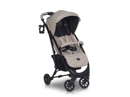 Kočárek Euro-Cart Volt Black Edition Fossil