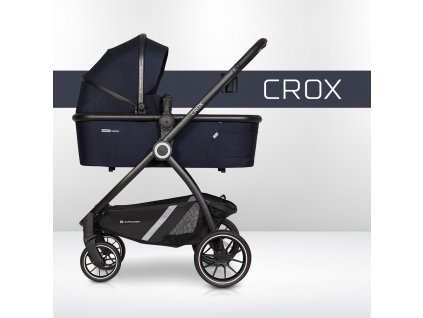 Kočárek 1w1 Euro-cart Crox Cosmic Blue