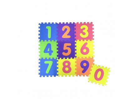 COSING Pěnová podložka puzzle - Čísla 10ks