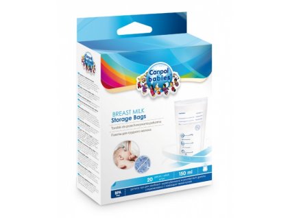 Canpol babies Sáčky k uchovávání odsátého mléka 20ks