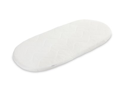 MATERACYK DO WÓZKA BIAŁY 75x35 CM PIKOWANY