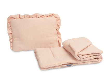 Sensillo Mušelínová souprava do kočárku Iced