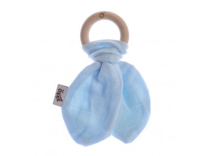 Kousátko XKKO BMB Lístky - Baby Blue