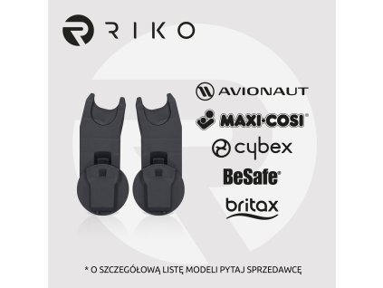 Adaptéry 07/MC - pro kočárky Riko Cava / Velar