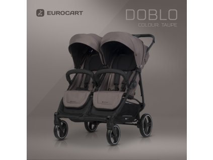 Kočárek Euro-Cart Doblo Taupe