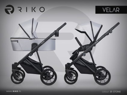 Kočárek Riko Velar 01 Stone
