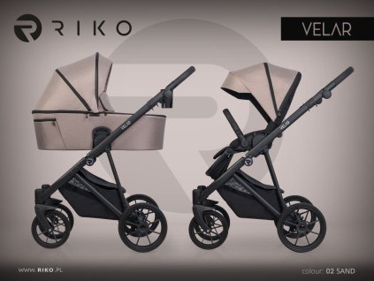 Kočárek Riko Velar 02 Sand
