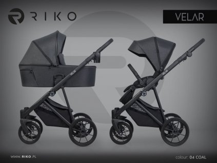 Kočárek Riko Velar 04 Coal