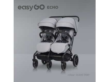 Dětský kočárek EasyGo Echo Cloudy Gray