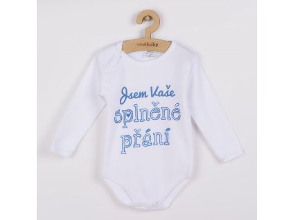 Body s potiskem New Baby I Love Mum and Dad