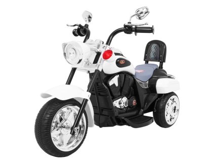 NightBike Chopper White