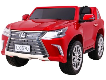 Vehicle Lexus LX570 Painted Red