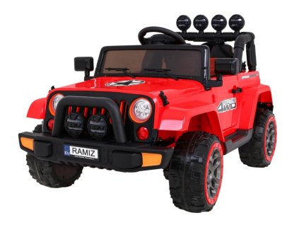 Full Time off-road vehicle 4WD Red