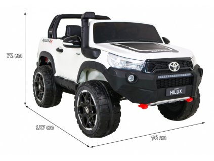 Vehicle Toyota Hilux White