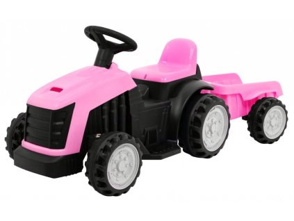 Tractor with Trailer Pink