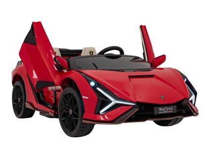 Lamborghini SIAN vehicle Red