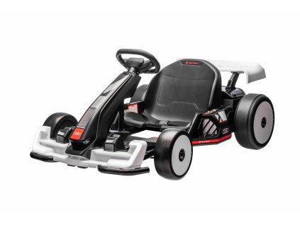 Go-kart Audi with Drift Function White