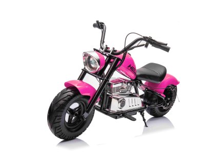 Motorcycle Chopper Warrior vehicle Pink