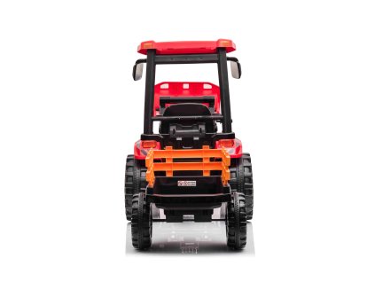MEGA Tractor D68 Vehicle With Trailer Red