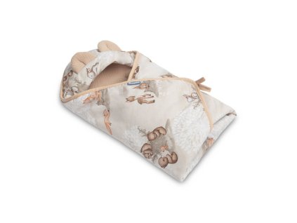 OTULACZ DO FOTELIKA MUŚLIN ZAGAJNIK BRĄZOWY